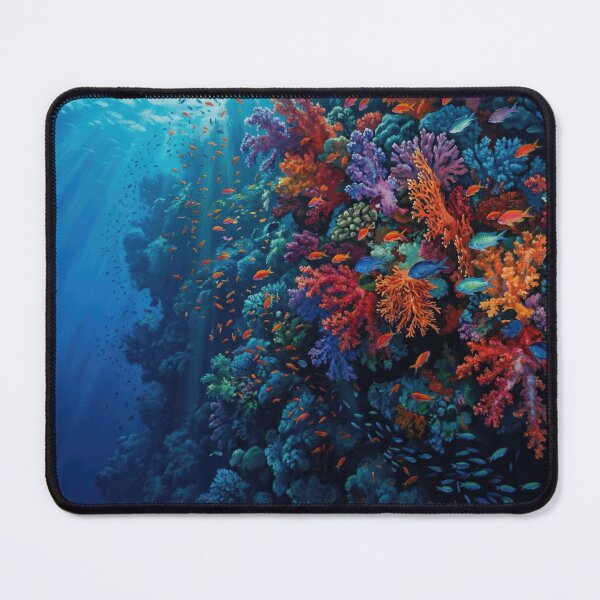 Item preview, Hyper Realistic Tropical Coral Reef designed and sold by Nice Vibes Prints.