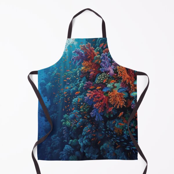 Item preview, Hyper Realistic Tropical Coral Reef designed and sold by Nice Vibes Prints.