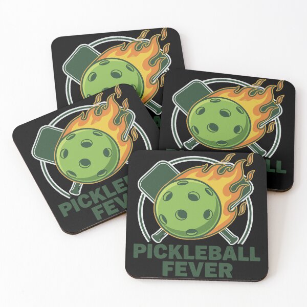 Item preview, Pickleball Fever Flaming Sports  designed and sold by  MOHAMED.