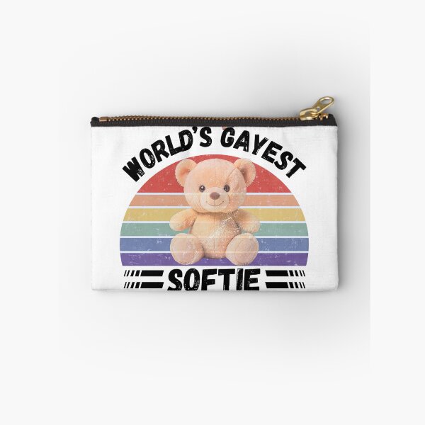 Item preview, World’s Gayest Softie designed and sold by Rainbow-Nation.