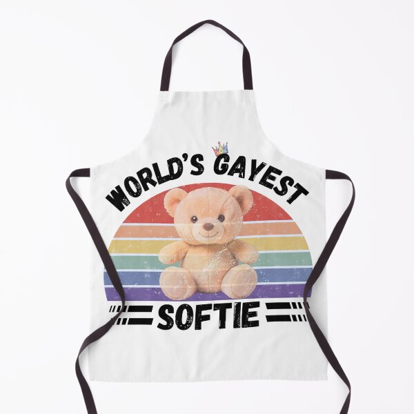 Item preview, World’s Gayest Softie designed and sold by Rainbow-Nation.