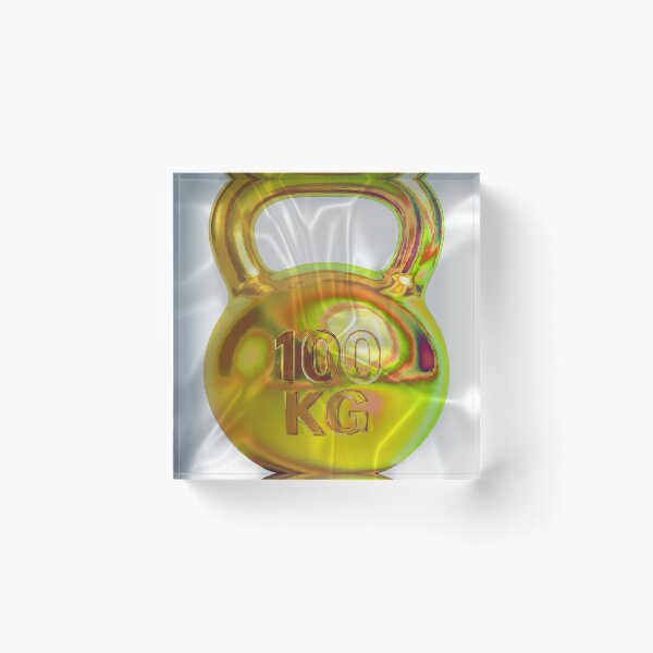 Item preview, 100kg Kettlebell: Iridescent Power designed and sold by seoulsarap.
