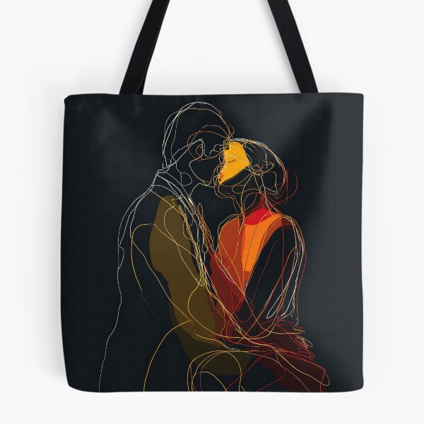 Item preview, Entwined Lines: Abstract Modern Romance Line Art designed and sold by DigiArtbyKeith.