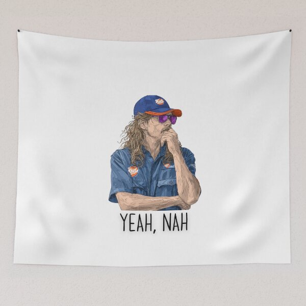Item preview, Yeah Nah Tradie Design designed and sold by PeTees shop.