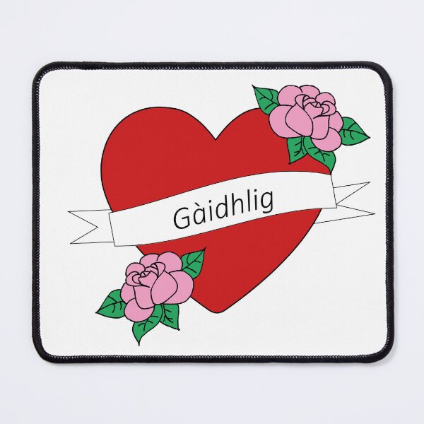 Item preview, Gàidhlig in love heart (Gàidhlig is Scottish Gaelic for Scottish Gaelic) designed and sold by Mamaidh Made.