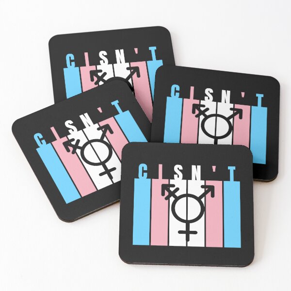 Item preview, Cisn't For Proud Trans And Genderqueer People designed and sold by Rainbow-Nation.