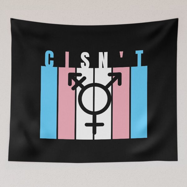 Item preview, Cisn't For Proud Trans And Genderqueer People designed and sold by Rainbow-Nation.