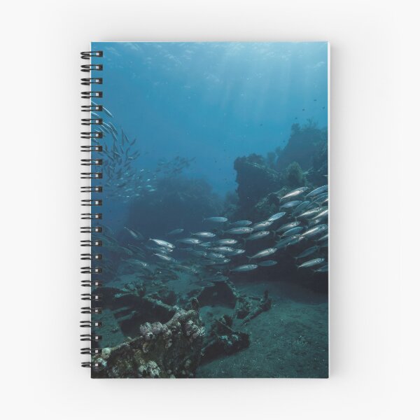 Item preview, Vibrant Reef Fish Swarm designed and sold by Nice Vibes Prints.