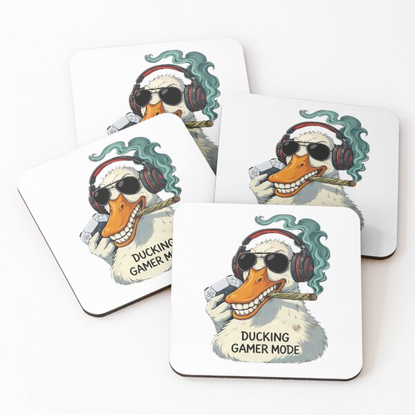 Item preview, Ducking Gamer Mode – Funny Gamer Duck Illustration designed and sold by X4af  Official.