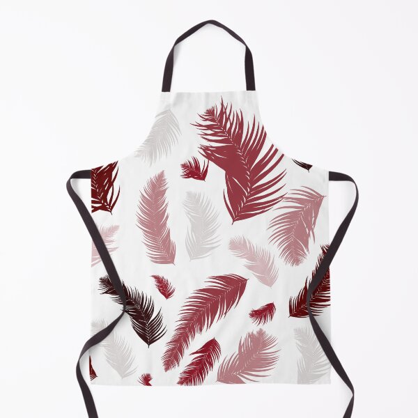 Item preview, Dusty Rose & Burgundy Boho Feathers - Aesthetic Whimsical Pattern designed and sold by LYAN-STORE.