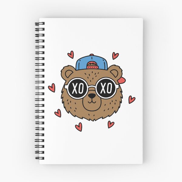 Aperçu de l'œuvre Bisous Bisous Ours - Bisous Saint-Valentin créée et vendue par Steele-Art.