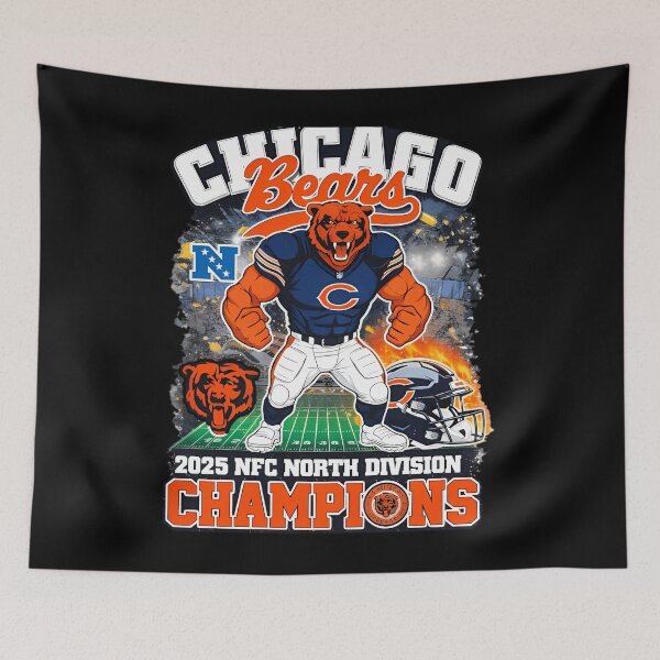 Item preview, Chicago Bears 2025 Nfc North Champions designed and sold by GoodShepherds40.