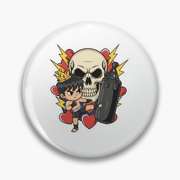 Item preview, Chibi Fighter Skull designed and sold by JMC-shop.