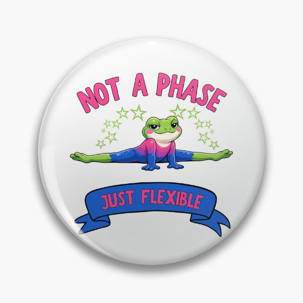 Item preview, Not A Phase, Just Flexible designed and sold by Rainbow-Nation.