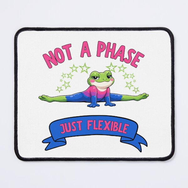 Item preview, Not A Phase, Just Flexible designed and sold by Rainbow-Nation.