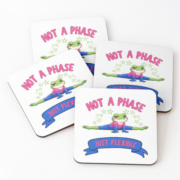 Item preview, Not A Phase, Just Flexible designed and sold by Rainbow-Nation.