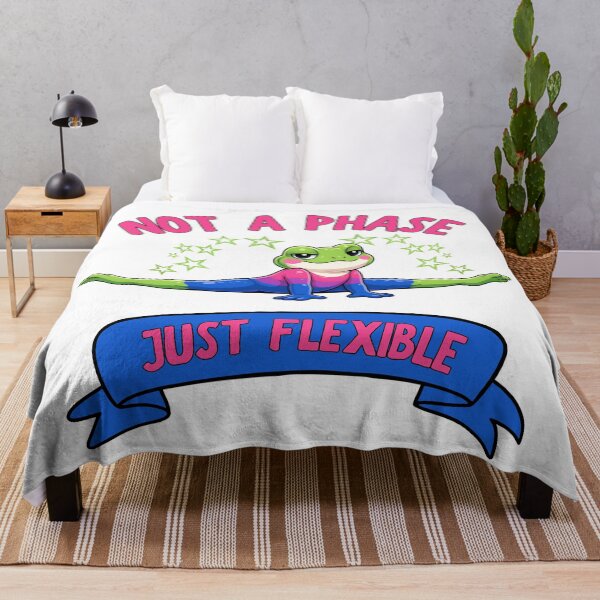 Item preview, Not A Phase, Just Flexible designed and sold by Rainbow-Nation.