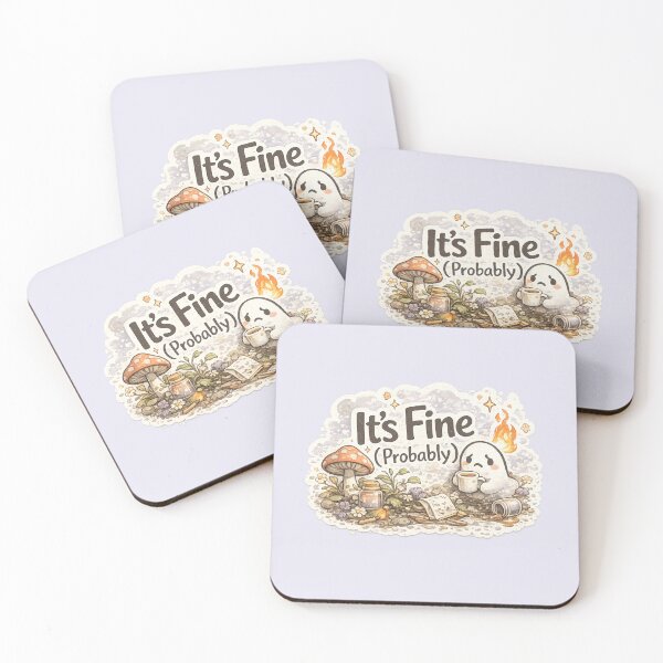 Item preview, It's Fine (Probably) designed and sold by DesignShopAD.