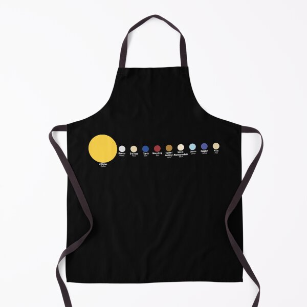 Item preview, Sun and Planets in hex code colours with Gàidhlig / Scottish Gaelic translations designed and sold by Mamaidh Made.