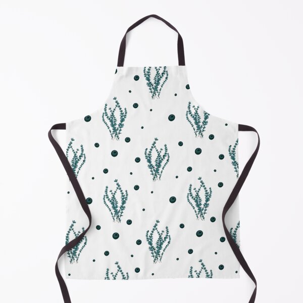 Item preview, Vintage Blueberry & Green Herbs - Botanical Summer Pattern designed and sold by LYAN-STORE.