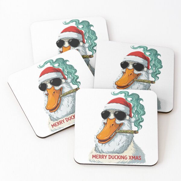 Item preview, Merry Ducking Xmas – Funny Christmas Duck Illustration designed and sold by X4af  Official.
