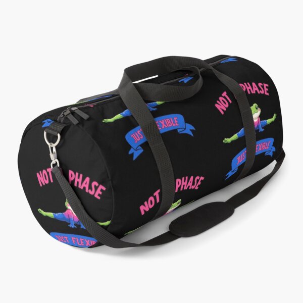 Item preview, Not A Phase, Just Flexible Bisexual Joke In Black designed and sold by Rainbow-Nation.