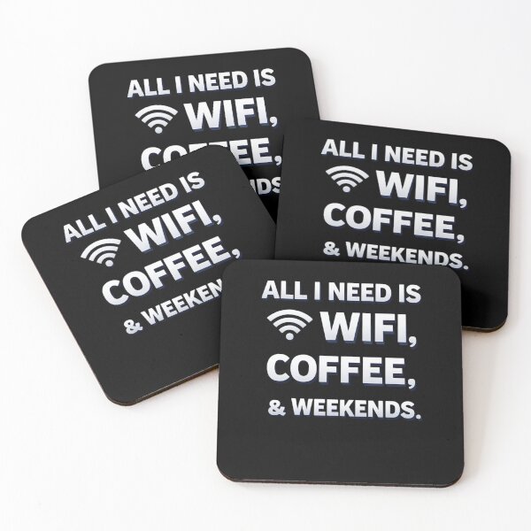Item preview, No Wi-Fi No Life – Minimalist Tech Humor Design designed and sold by Timeless Junction.
