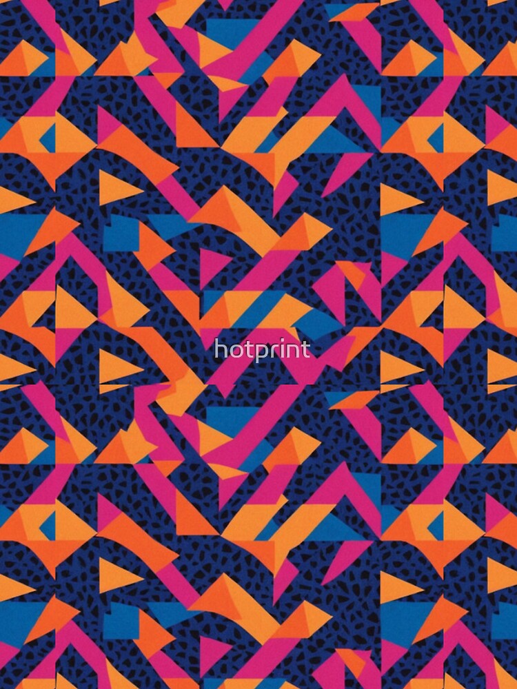 Thumbnail 4 of 4, iPhone Case, Abstract Geometric Grid Shapes Pattern designed and sold by Hotprint.