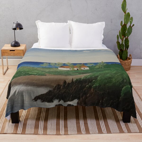 Item preview, Hawaiian house and beach designed and sold by Matt Starr Fine Art .