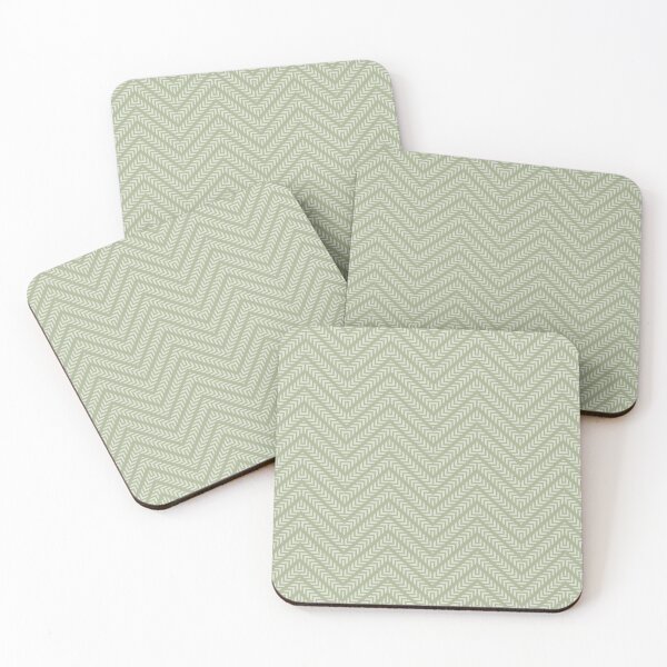 Item preview, Horizontal Herringbone Zigzag. Green version designed and sold by Alex  Blud.