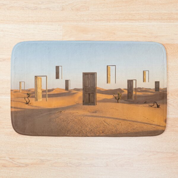 Item preview, Desert with Floating Doors designed and sold by Nice Vibes Prints.