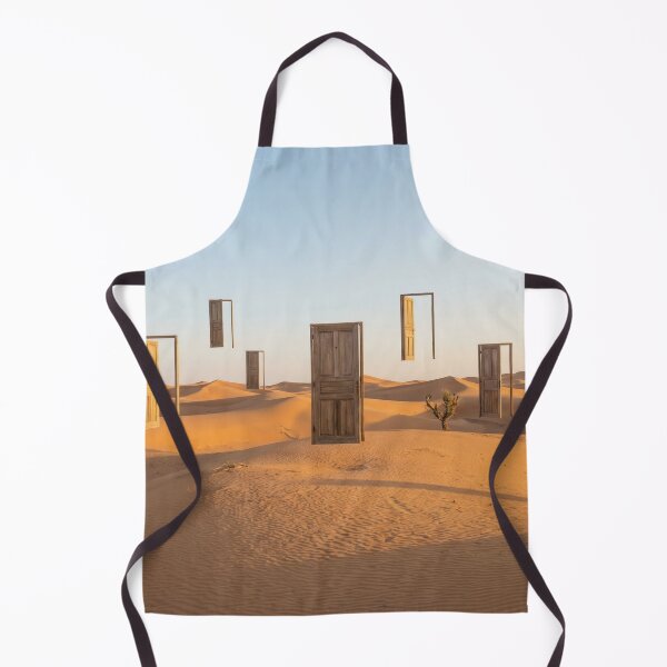 Item preview, Desert with Floating Doors designed and sold by Nice Vibes Prints.