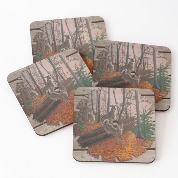Item preview, Deer at Dawn  designed and sold by Matt Starr Fine Art .