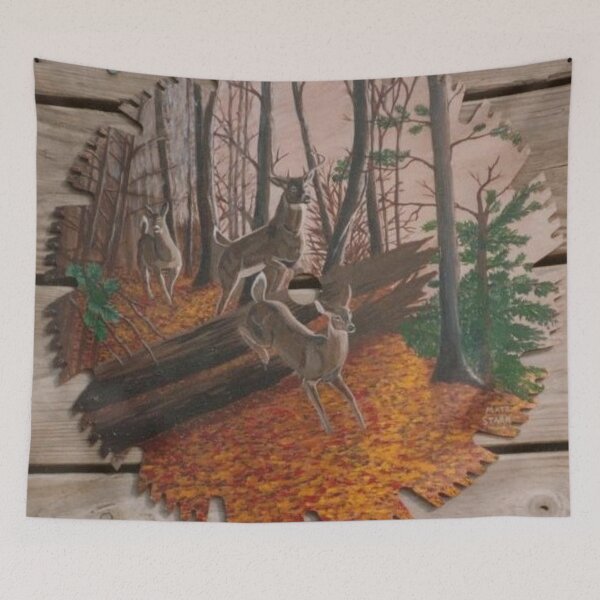 Item preview, Deer at Dawn  designed and sold by Matt Starr Fine Art .