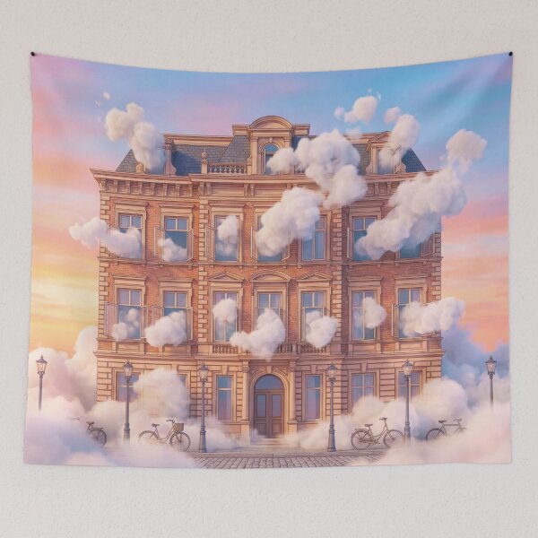 Item preview, Clouds Growing from Windows designed and sold by Nice Vibes Prints.