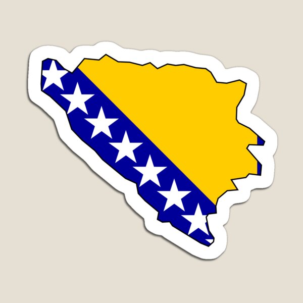 Item preview, Bosnia country outline designed and sold by oscarsplace.