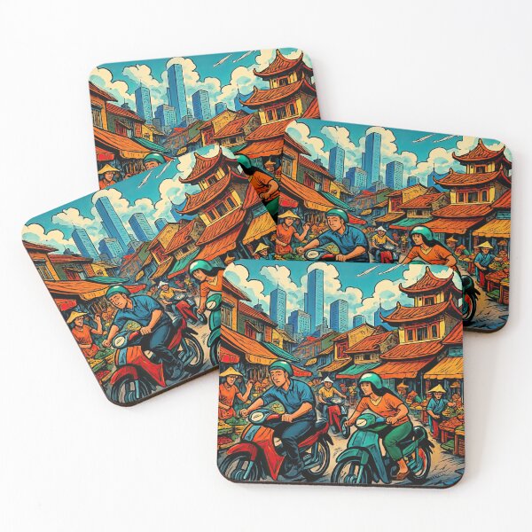 Item preview, Hanoi, Vietnam | Comics stylCartoone -  designed and sold by ComicsFactory.