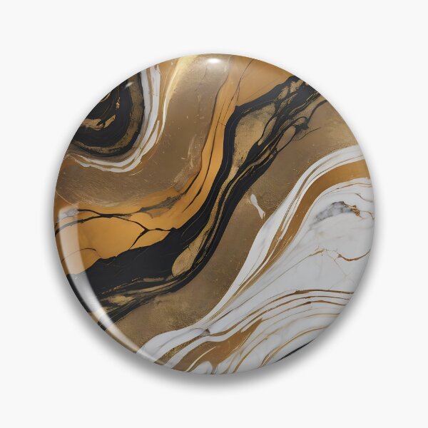 Item preview, Elegant Flowing Marble in Black and Gold Colors. designed and sold by MissYouONLY.