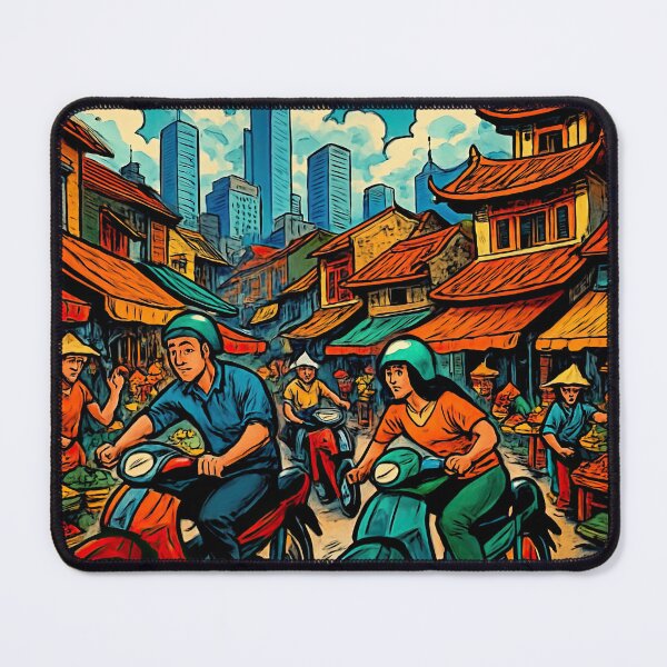Item preview, Hanoi, Vietnam | Comics stylCartoone -  designed and sold by ComicsFactory.