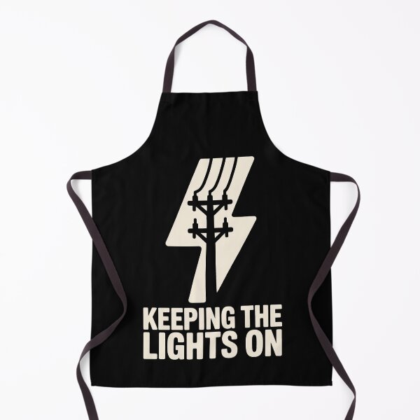 Item preview, Bold Keeping The Lights On Lineman Design designed and sold by SplashTastic.
