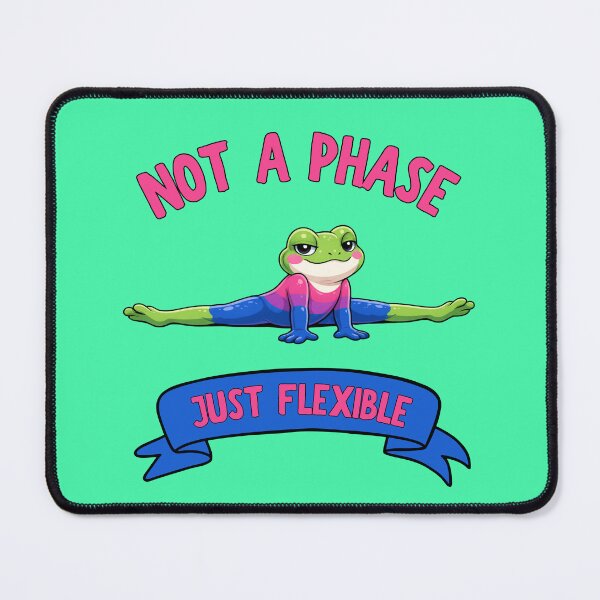 Item preview, Not A Phase, Just Flexible For Proud Bi People In Green designed and sold by Rainbow-Nation.
