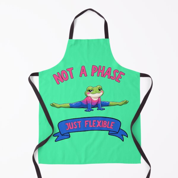 Item preview, Not A Phase, Just Flexible For Proud Bi People In Green designed and sold by Rainbow-Nation.