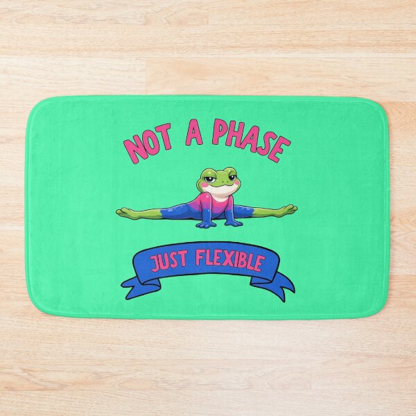 Item preview, Not A Phase, Just Flexible For Proud Bi People In Green designed and sold by Rainbow-Nation.
