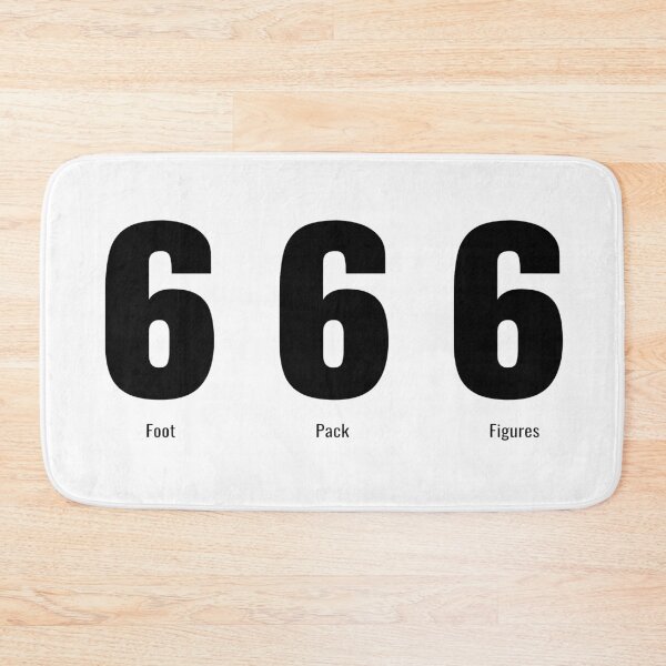 Item preview, 666 designed and sold by AerialShot.