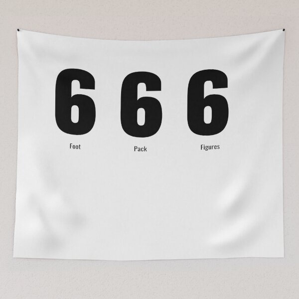 Item preview, 666 designed and sold by AerialShot.