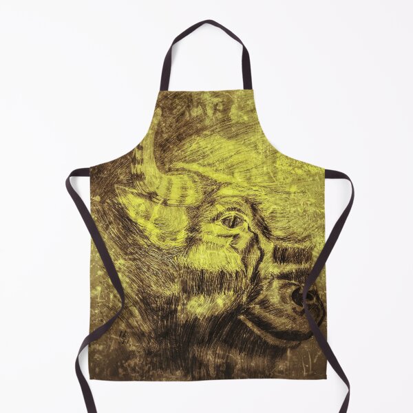 Item preview, Buffalo head in grunge  designed and sold by Matt Starr Fine Art .