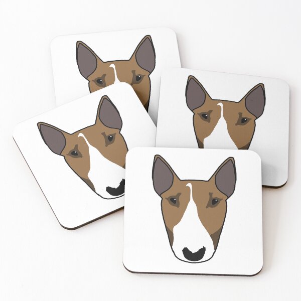Item preview, Lulu The Bull Terrier designed and sold by emilydevineart.