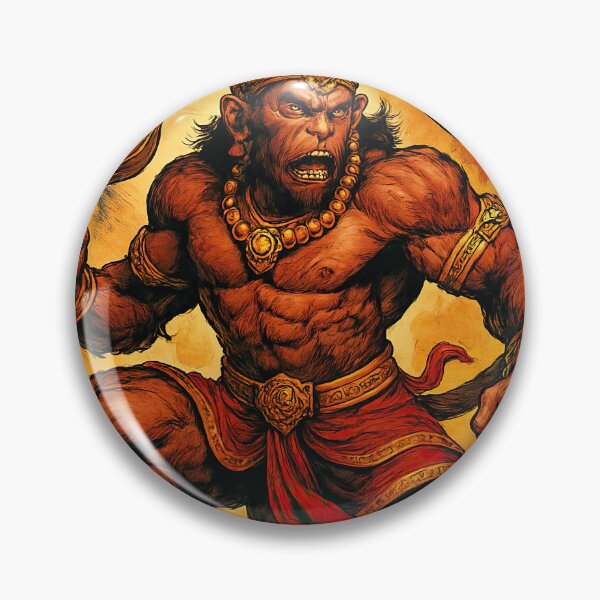 Item preview, Hanuman, Hindu Monkey-God | Comics stylCartoone -  designed and sold by ComicsFactory.