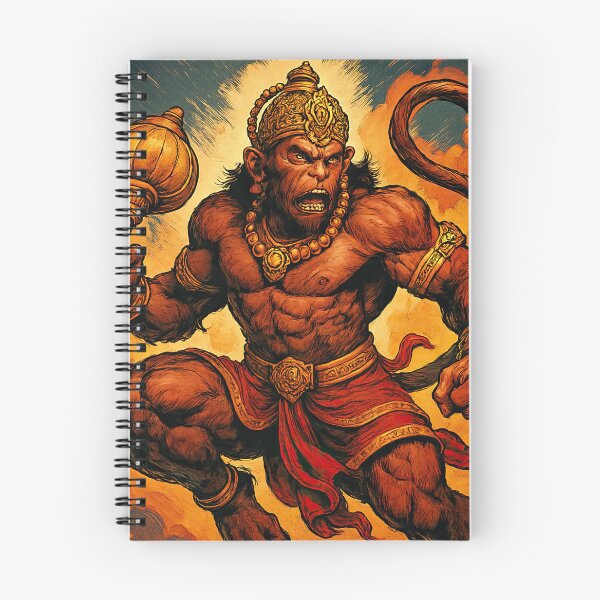 Item preview, Hanuman, Hindu Monkey-God | Comics stylCartoone -  designed and sold by ComicsFactory.