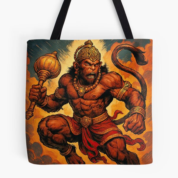 Item preview, Hanuman, Hindu Monkey-God | Comics stylCartoone -  designed and sold by ComicsFactory.